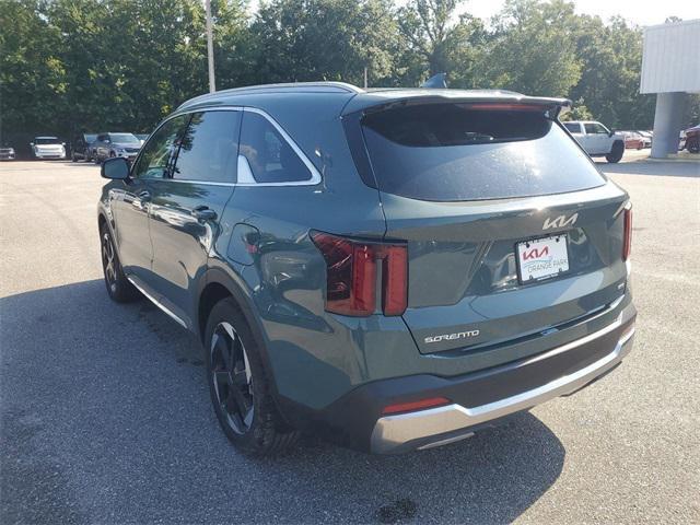 Photo of 2025 Cityscape Green Kia Sorento Hybrid