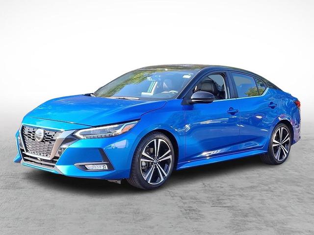Photo of 2023 Electric Blue Metallic/Super Black Nissan Sentra