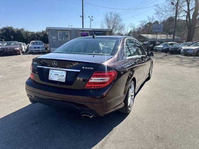Photo of 2012 Maroon Mercedes-Benz C-Class