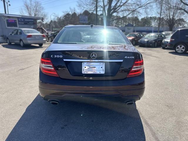 Photo of 2012 Maroon Mercedes-Benz C-Class