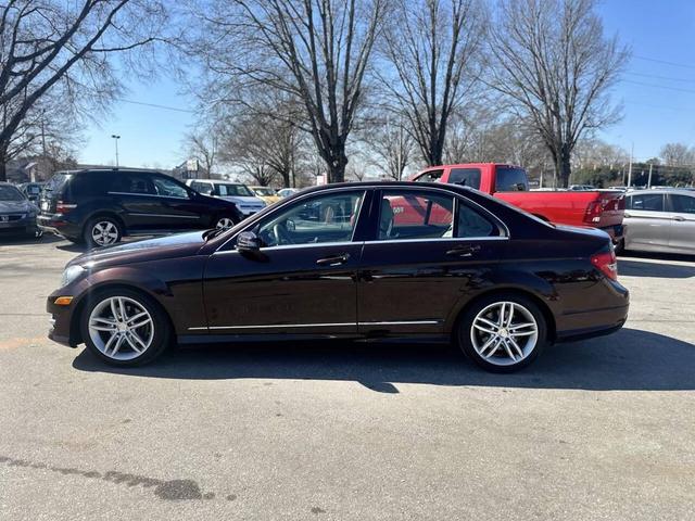 Photo of 2012 Maroon Mercedes-Benz C-Class