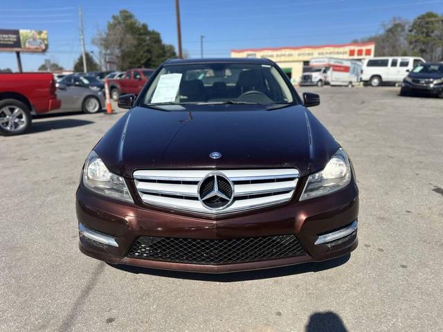 Photo of 2012 Maroon Mercedes-Benz C-Class