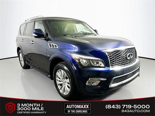 Photo of 2017 Hermosa Blue INFINITI QX80