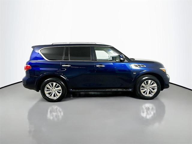 Photo of 2017 Hermosa Blue INFINITI QX80