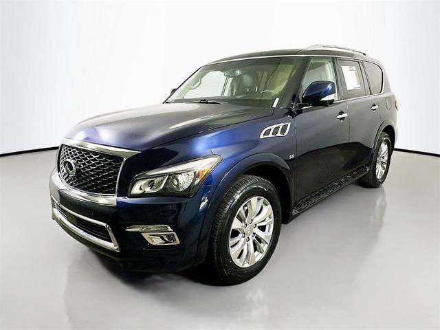 Photo of 2017 Hermosa Blue INFINITI QX80