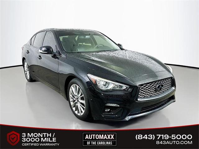Photo of 2019 Black Obsidian INFINITI Q50