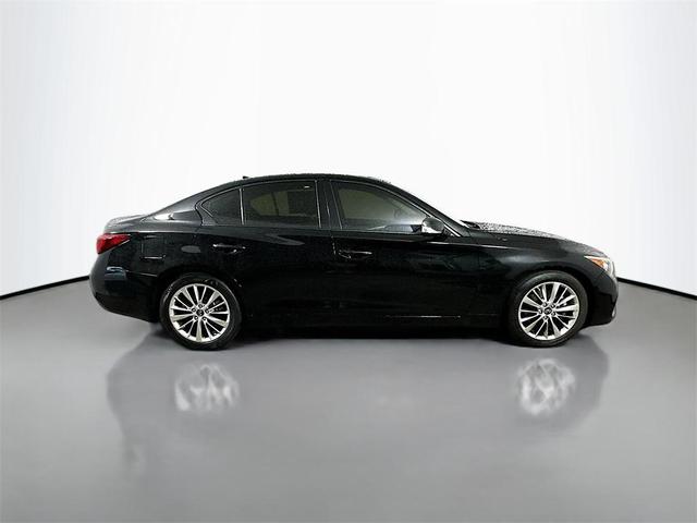 Photo of 2019 Black Obsidian INFINITI Q50
