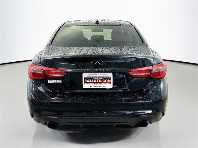 Photo of 2019 Black Obsidian INFINITI Q50