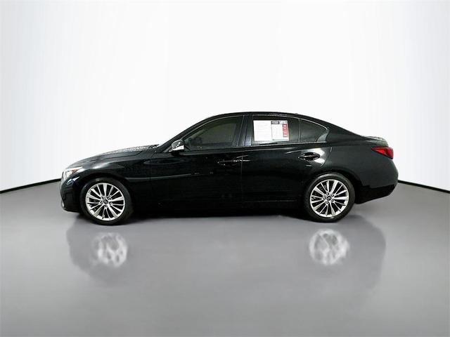 Photo of 2019 Black Obsidian INFINITI Q50