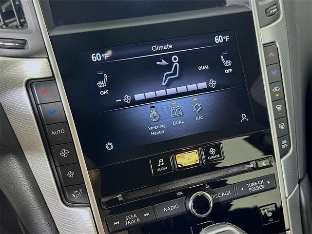Photo of 2021 Black Obsidian INFINITI Q50