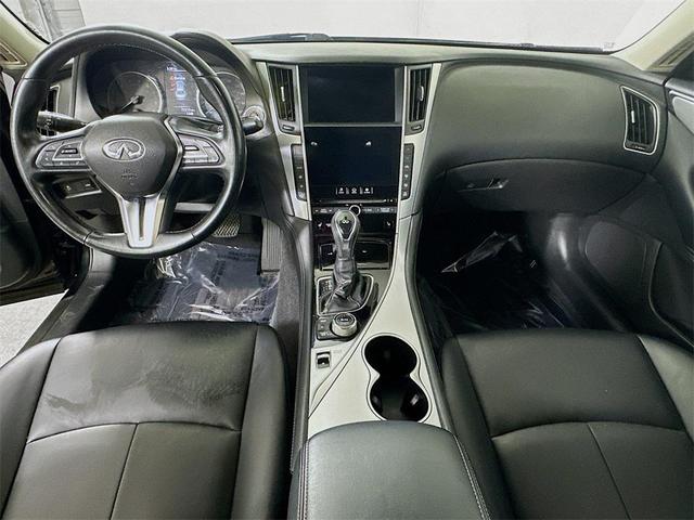 Photo of 2021 Black Obsidian INFINITI Q50