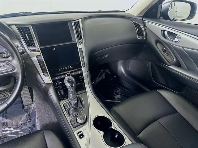 Photo of 2021 Black Obsidian INFINITI Q50