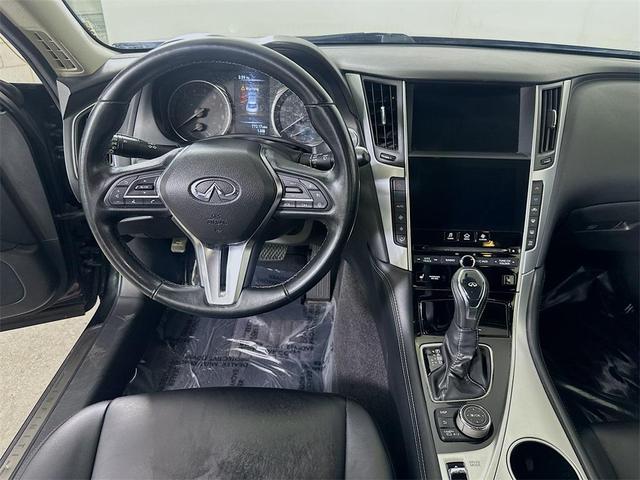 Photo of 2021 Black Obsidian INFINITI Q50