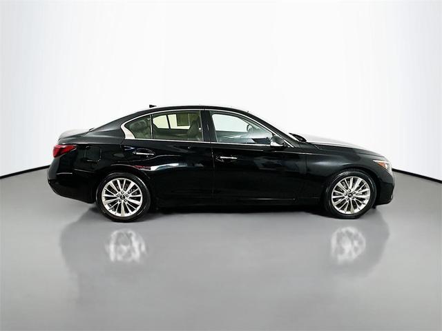 Photo of 2021 Black Obsidian INFINITI Q50