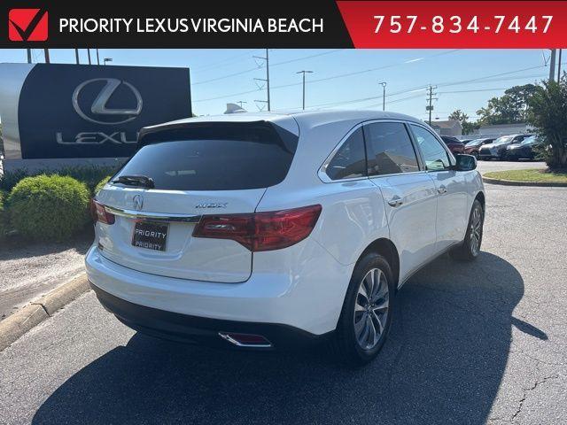 Photo of 2016 White Diamond Pearl Acura MDX