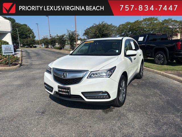 Photo of 2016 White Diamond Pearl Acura MDX
