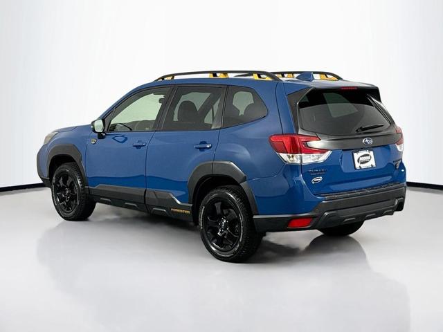 Photo of 2022 Geyser Blue Subaru Forester