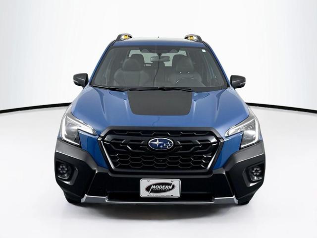 Photo of 2022 Geyser Blue Subaru Forester