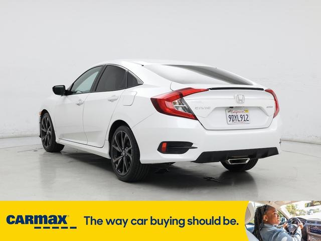 Photo of 2021 White Honda Civic