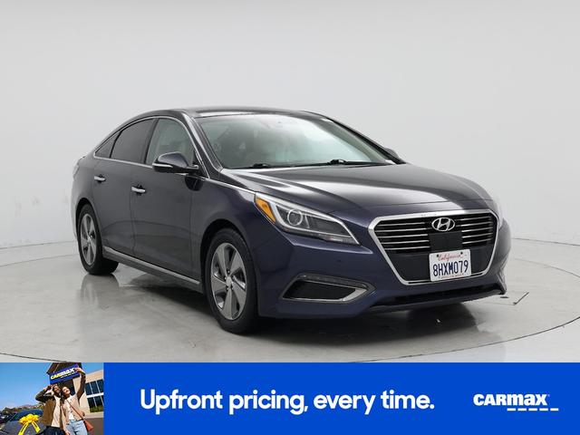Photo of 2017 Blue Hyundai SONATA Hybrid