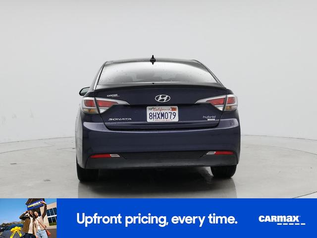 Photo of 2017 Blue Hyundai SONATA Hybrid