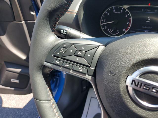 Photo of 2023 Electric Blue Metallic/Super Black Nissan Sentra
