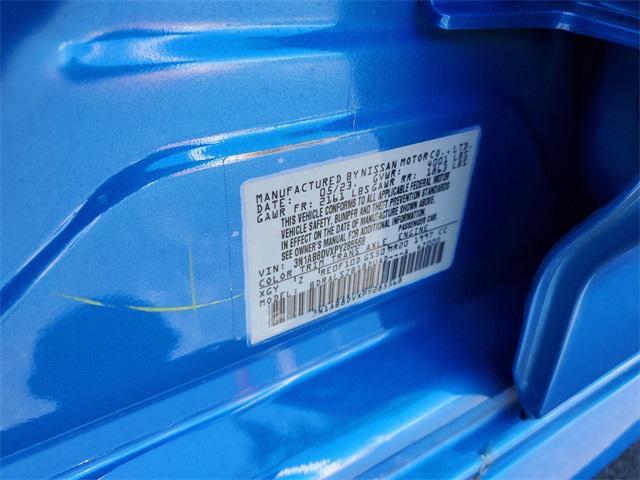 Photo of 2023 Electric Blue Metallic/Super Black Nissan Sentra