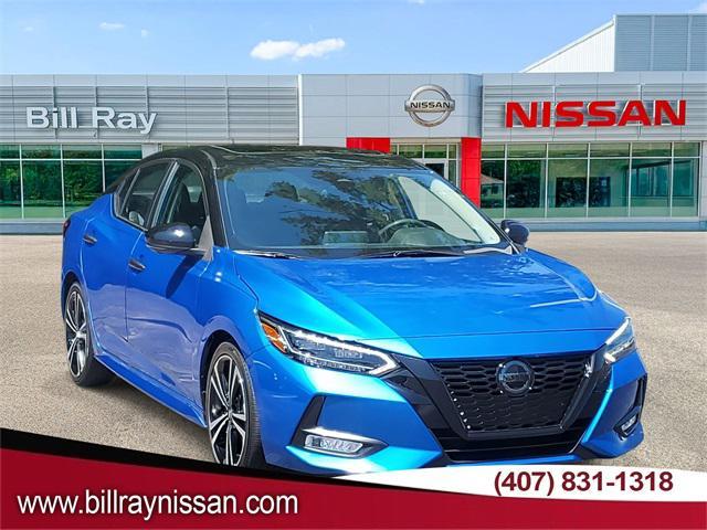 Photo of 2023 Electric Blue Metallic/Super Black Nissan Sentra