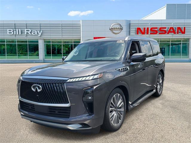 Photo of 2025 Anthracite Gray INFINITI QX80
