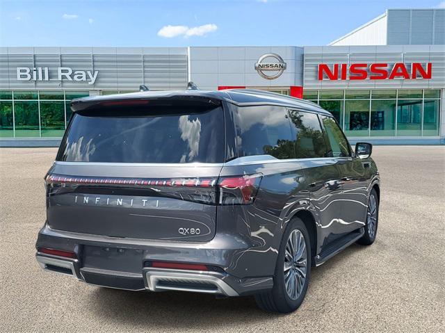 Photo of 2025 Anthracite Gray INFINITI QX80