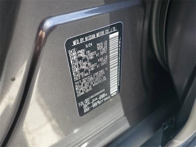 Photo of 2025 Anthracite Gray INFINITI QX80