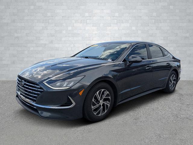 Photo of 2022 Portofino Gray Hyundai SONATA Hybrid