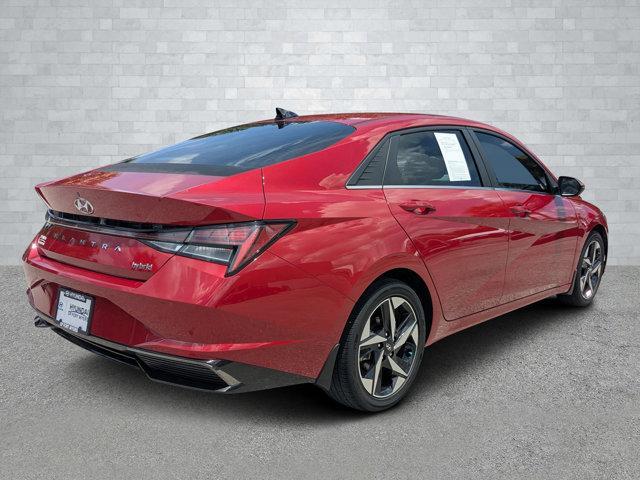 Photo of 2022 Scarlet Red Pearl Hyundai ELANTRA HEV