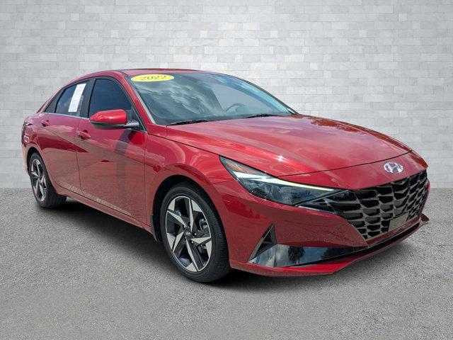 Photo of 2022 Scarlet Red Pearl Hyundai ELANTRA HEV