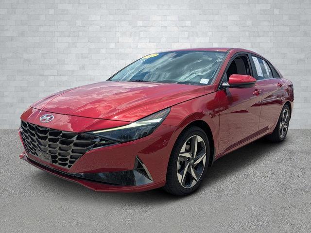 Photo of 2022 Scarlet Red Pearl Hyundai ELANTRA HEV