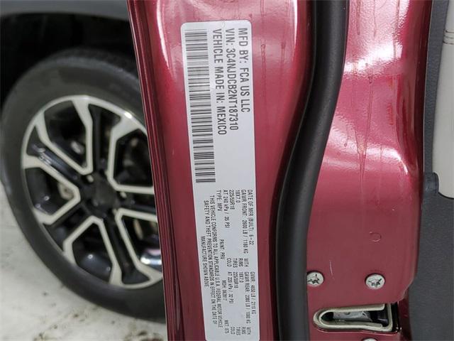 Photo of 2022 Velvet Red Pearlcoat Jeep Compass