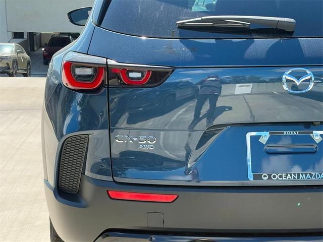 Photo of 2025 Ingot Blue Metallic Mazda CX-50 Hybrid