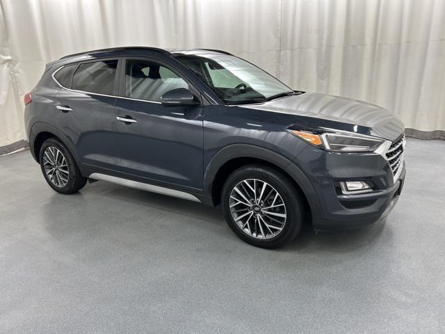 Photo of 2021 Dusk Blue Hyundai TUCSON