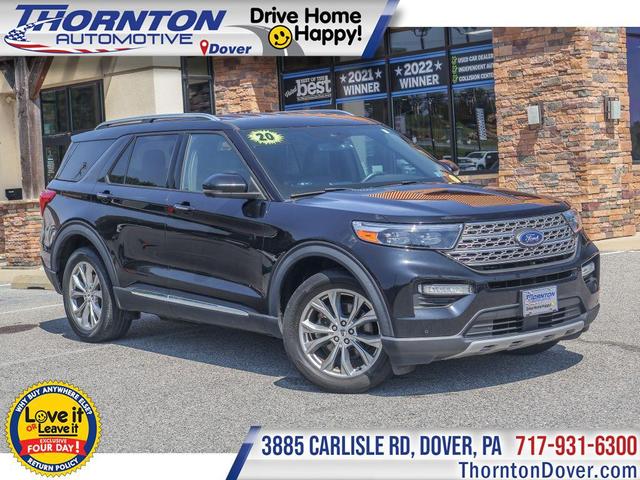 Photo of 2020 Agate Black Metallic Ford Explorer