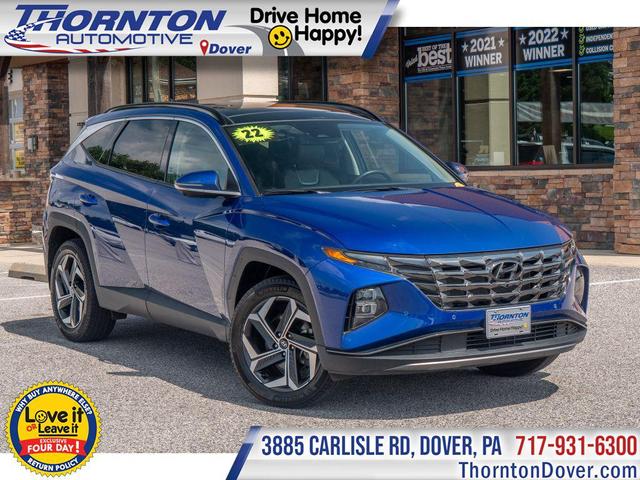 Photo of 2022 Intense Blue Hyundai TUCSON