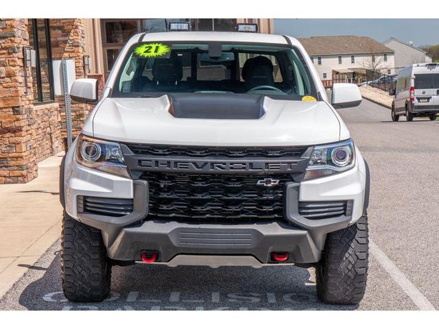 Photo of 2021 Summit White Chevrolet Colorado