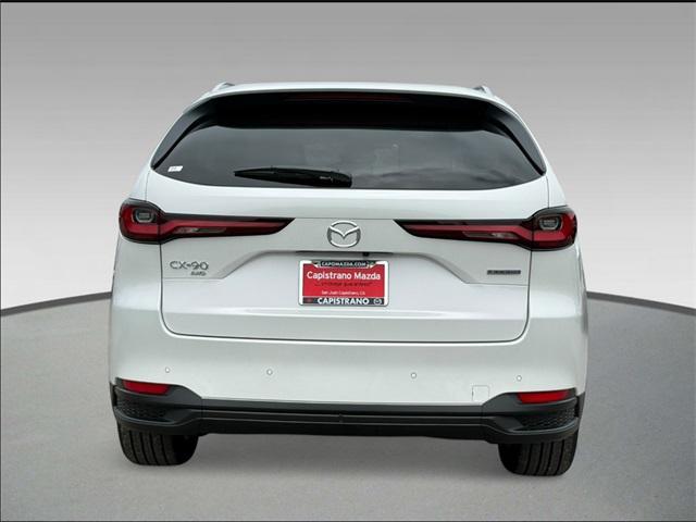 Photo of 2025 Rhodium White Premium Mazda CX-90 PHEV