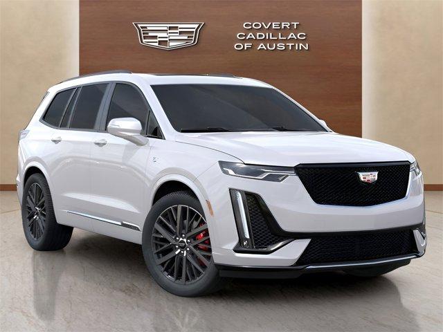 Photo of 2025 Crystal White Tricoat Cadillac XT6
