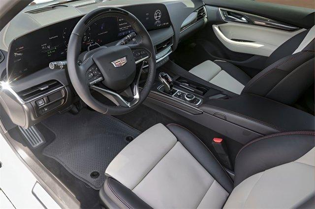 Photo of 2025 Crystal White Tricoat Cadillac CT5