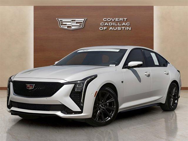 Photo of 2025 Crystal White Tricoat Cadillac CT5