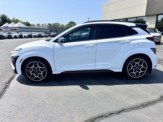 Photo of 2023 Lunar White Hyundai Kona N
