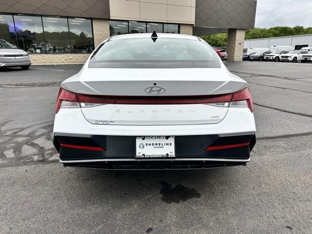 Photo of 2025 Serenity White Hyundai ELANTRA