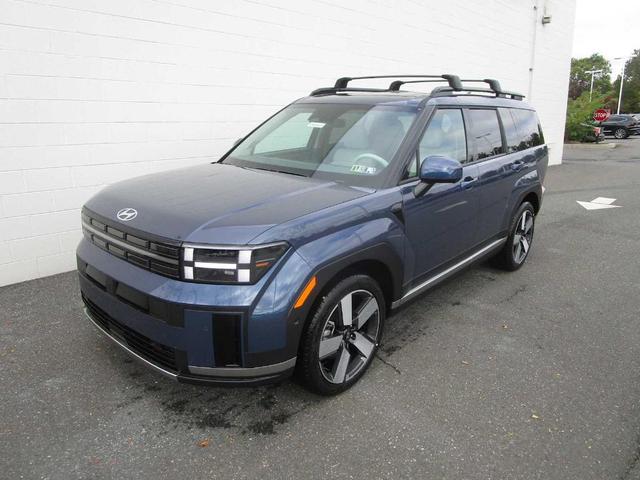 Photo of 2026 Atlantic Blue Hyundai SANTA FE HEV