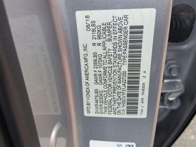 Photo of 2018  Honda Accord