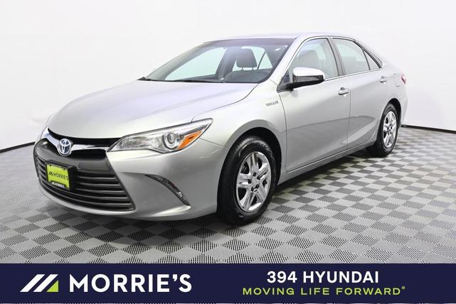 Photo of 2016 Celestial Silver Metallic Toyota Camry Hybrid